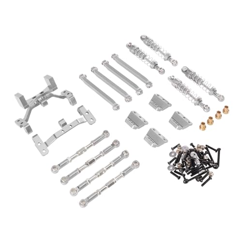 Amortisseurs RC crawler en métal argenté pour MN99sV2 et MN98V2
