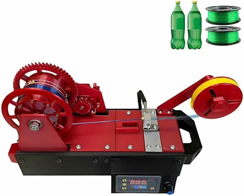 Extrusora de filamentos para impresora 3D de escritorio casera con PET reciclado