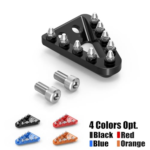 NICECNC Motorcycle Brake Lever Step Plate 79413051000 Compatible with 125-450 XC/XCF/SX/SXF 2016 125-500 XC/XCF/XCW/SX/SXF/EXC/EXCF/TPi/6D 2017-2023,See Fitment