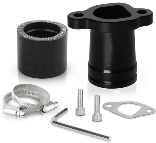 Carburador para motocicleta de 212 cc con colector de admisión de goma negro para motores GX160