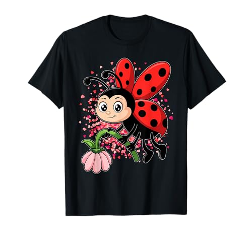 Ladybugs Beetles for Women Girl Entomologist Cute Ladybug T-Shirt