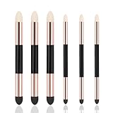 6 Pezzi Sfumino per Disegno Matita, Set a Doppia Testa con Spugna e Feltro, 3 Grandi + 3 Piccoli, Blending Stump, Strumenti per Sfumare Grafite, Carboncino, Accessori da Disegno per Schizzi e Dettagli