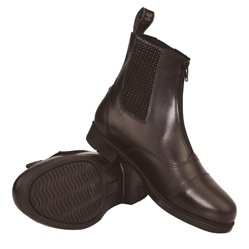 HyLAND Childrens/Kids Canterbury Zip Jodhpur Boots (4 M US Little Kid) (Black)3