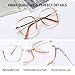 PEYEOISD 3 Pack Oversized Reading Glasses 1.5 for Women, Large Super Light Frame Blue Light Blocking Readers with Big Heads/Face