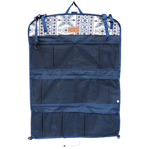 【YOGOTO】クッキングツール ケース コンテナ ボックス バーベキュー 調味料ケース 調理器具 クッキング用品 キャンプ 調味料入れ スパイスケース アウトドア 収納バッグ キッチンツールボックス (ブルー)