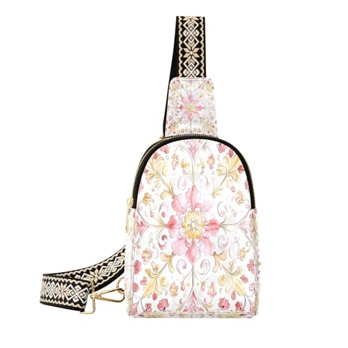 Trendy Retro Trendy Floral Paisley vêtement fluide pour dissimuler les rondeurs
