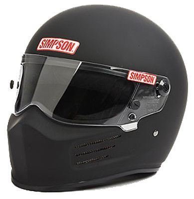 Simpson Bandit Helmet SA2020 - Medium, Matt Black