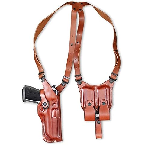 Premium Leather Vertical Shoulder Holster - MASC Cover