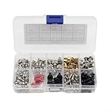 228 Pieces For Computer Screw Kit for Motherboard, Hard Drive, Cooler, and Case Installation with Rust Resistant Brass and Steel Screws and Standoffs - Image 4