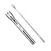 Produktbild Housolution Magnetisch Teleskop Taschenlampe, Ausziehbar Magnetlampe mit 3 LED und Stift Clip Biegsam Schlauch Greifer Picker Pick Up Werkzeug für Reparatur - Silber