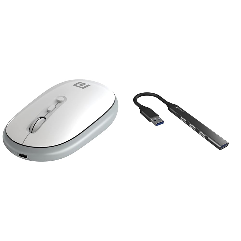 Portronics Toad II Bluetooth Mouse, with Bluetooth 5.0 & 2.4 Ghz Dual Wireless Connectivity, Recharg-picture-24