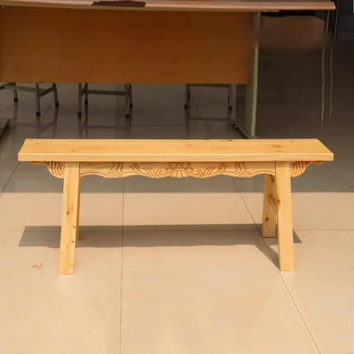 Taburete rectangular de estilo asiático ideal para el recibidor 7