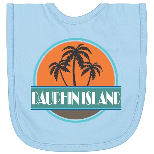 inktastic Dauphin Island Alabama Vacation Newborn Bib