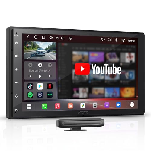 Amazon.co.jp: ATOTOZONE A7 Androidディスプレイオーディオ2DIN、7