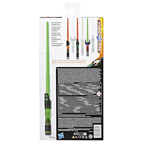 Star Wars F9968 Lightsaber Forge Kyber Core Luke Skywalker, Officially Licensed Green Customizable Lightsaber, Roleplay Toys thumb #5