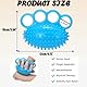 Abiemuce 11 Stück Fingertrainer Handtrainer Ball Set, Fingertrainer Handtrainer Ball Weich mit 3 Stärken für Hände Therapie, Arthrose Training, Griffstärkung, Lindert Stress,Angstlinderung