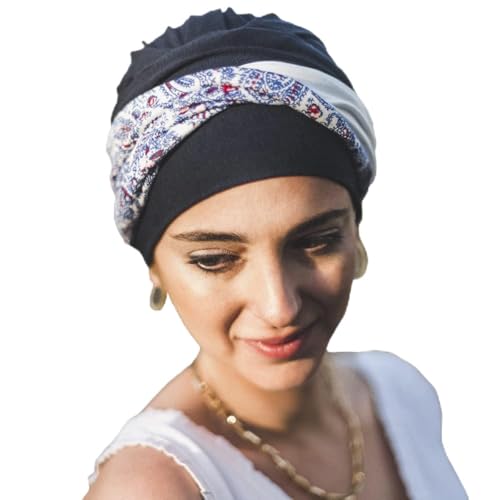 Bonnet oncologique CAREBELL Confort Cashmere en bambou haut de gamme