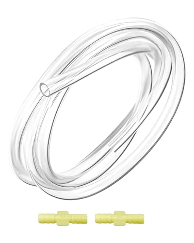 6Ft Drain Hose Extension Fit for Gevi Nugget Opal Ice Maker with 1/4'' ID Draining Hoses, Ice Machine Drain Pipe Cleaning Kit, 1 Piece