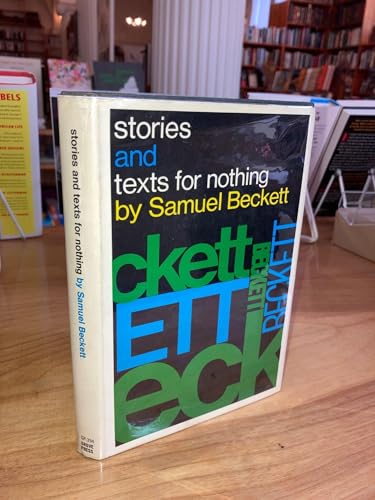 Stories and Texts for Nothing [Unknown] B000OJYT54 Book Cover