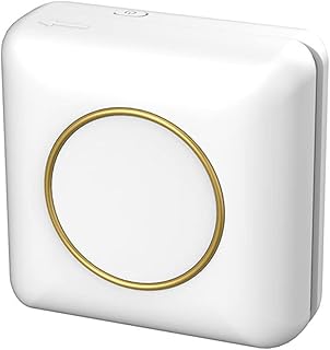 GZSHUNLI 1 Set Mini Thermal Label Printer High-Definition Wrong Title Printer Memo Handbook Photo Printer Smart Portable Printer