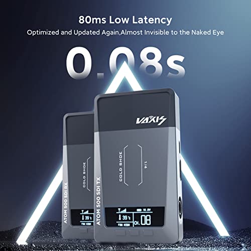 ATOM 500 SDI versão 1080P HDMI sem fio imagem vídeo transmissão sistema transmissor receptor 150 m/