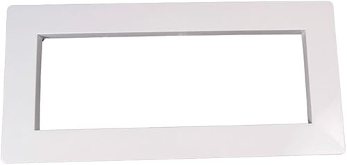 Custom Molded Products Cara de retorno de vinilo de boca ancha Cvr gris #25541-001-020