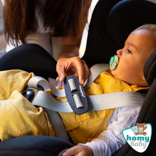 HOMYBABY® Gurtsammler kindersitz - Gurtverlängerung Kindersitz - Abschnallschutz kinder auto - Gurtschloss Verlängerungen - Strap stop sicherheitsgurt auto - Beltlock stop kinder - Gurtwächter