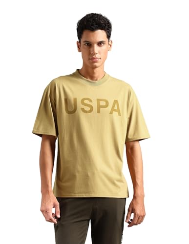 Image of U.S. Polo ASSN. Mens OEE09 Brand Printed Comfort Fit Lounge T-Shirt