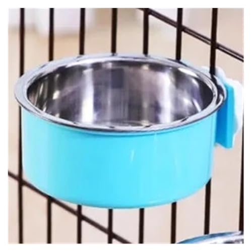 Gamelle pour chien et chat suspendue fixe en acier inoxydable