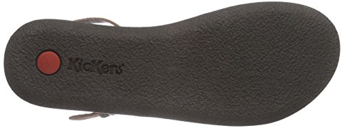 Kickers SPARTWIN, Sandali Donna, Marrone 91, 38 EU...