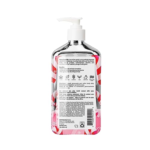 Hempz Limited Edition Peppermint Candy Cane Herbal Body Lotion Moisturizer thumb #1