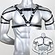 BDSMYOU Harness Männer Leder Geschirr Punk Body Brust,Sexy Unterwäsche Herren Reizwäsche für Sex Männer,Gothic Kleidung Erotische Dessous Sexy Sklave Bandage Kostüme Herren Fetisch Gay Harness