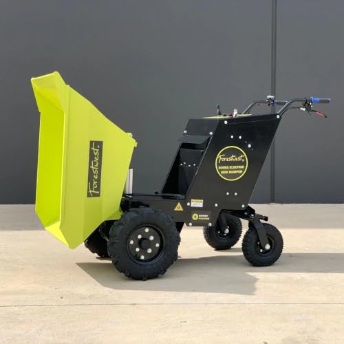 FORESTWEST 11100, Carretilla eléctrica con batería, capacidad 300 kg, motor DC sin escobillas 48V 800W miniatura 3