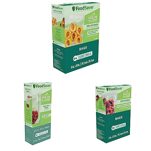 Genuine VacMaster 40721 3 Mil 6 Inch by 12 Inch Vacuum Chamber Pouches