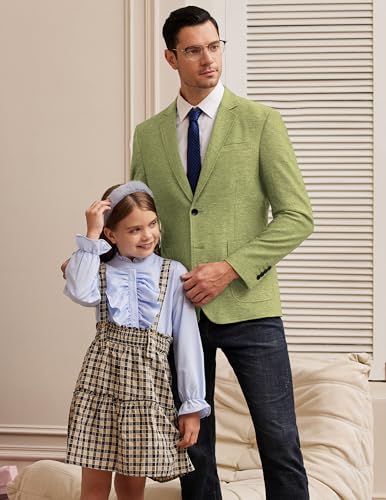 PJ PAUL JONES Mens Blazers Sport Coats Casual Lightweight Two Button Business Suit Jackets4