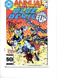 Comic Blue Devil Annual #1 DC Book