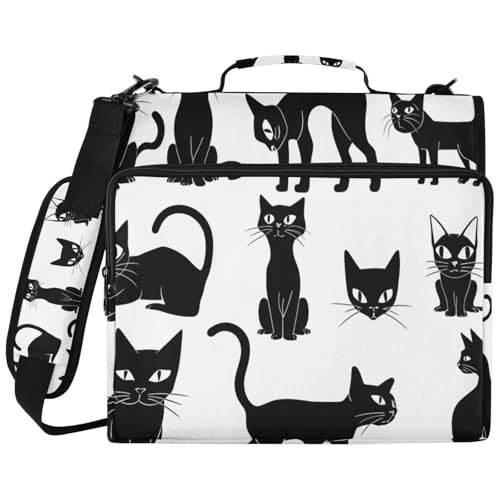 Black Cats �N���b�v�A�[�g�o�C���_�[�I�[�K�i�C�U�[�o�b�O�A�h���W�b�p�[�o�C���_�[ �m�[�g�p�\�R���X���[�u��3�����O�t�@�C���X�g���[�W�t��