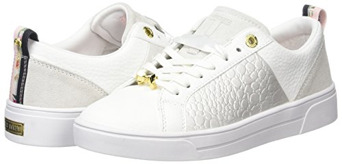 Ted Baker Kulei, Sneaker Donna, Bianco (White), 36...
