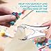 Balloon Expansion Pliers Stainless Steel Open Expander Filling Confetti Mouth Tool for Wedding Party Birthday Decoration DIY Sequin Stuffing Manual Clip
