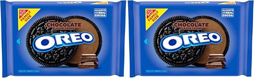 Image of OREO Chocolate Creme Chocolate Sandwich Cookies, Family Size, 18.71 oz (Pack of 2)