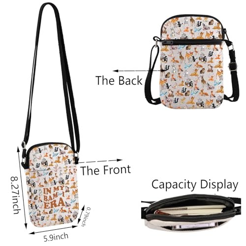 TSOTMO Deer Fans Crossbody Bag Family Holiday Family Trip Vacation Gift for Women Mom2