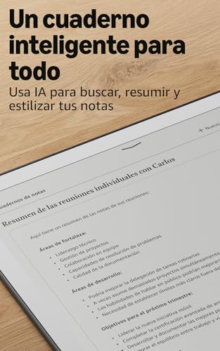 Miniatura 6 de Amazon Kindle Scribe (última generación): más fino, ligero y rápido, con pantalla similar al papel de 11" y luz frontal; escribe en cuadernos, documentos y libros (64 GB)