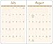 Thoughts of Dog 12-Month 2026 Weekly/Monthly Planner Calendar