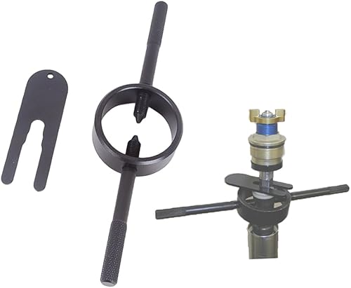 Miniatura 2 de Potormotor Kit de herramientas de compresor de resorte de horquilla, llave radial y herramienta de sujeción de varilla de cartucho universal para