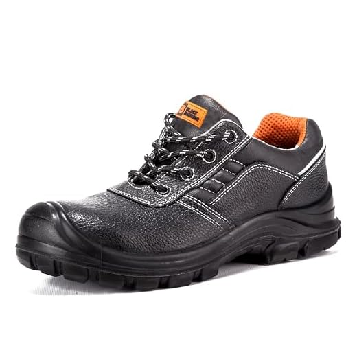 Black Hammer Chaussure de Sécurité S3 SRC Composite Protection Non métallique sans métal Baskets Hommes Chaussures de Travail et randonnée 2252 (44 EU)