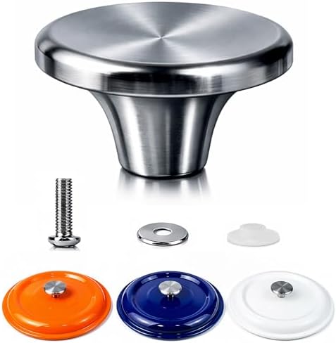 Stainless Steel Replacement Handle for Le Creuset,Aldi,Lodge, and Other Enameled Cast-Iron Dutch Oven