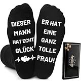 Aonveki Liebes Geschenke für Männer, Geburtstag Valentinstag Jahrestag Weihnachten Geschenk für Ihn Mann, Witzige Socken Hochzeitstag Geschenke für Ehemann Freund
