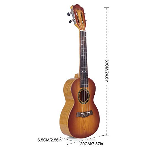 Image of EUPHORIA New 23 inch 4 String Decor Guitar Children's Musical Instrument Educational Toy Small Guitar for Beginners Kids Child (Colour May Vary)