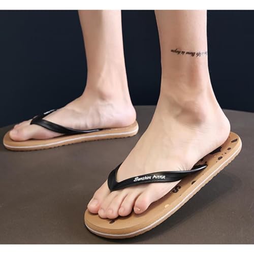 SywzX&xfybz Summer Men's PVC Flip Flops Outdoor Beach Casual Sandal2