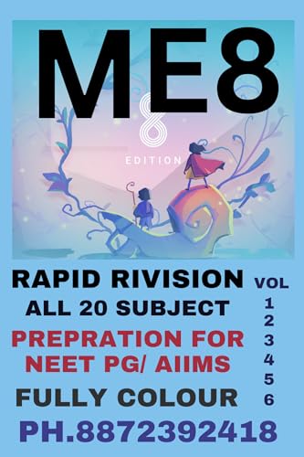 Image of RAPID REVISION EDITION-8 MARROW DIGITAL COLOURED PRINT WITH ALL-19+1INTIGRATED MEDICINE WITH SPIRAL BINDING VOL-1,2,3,4,5,6 ALL-6 VOLUMES